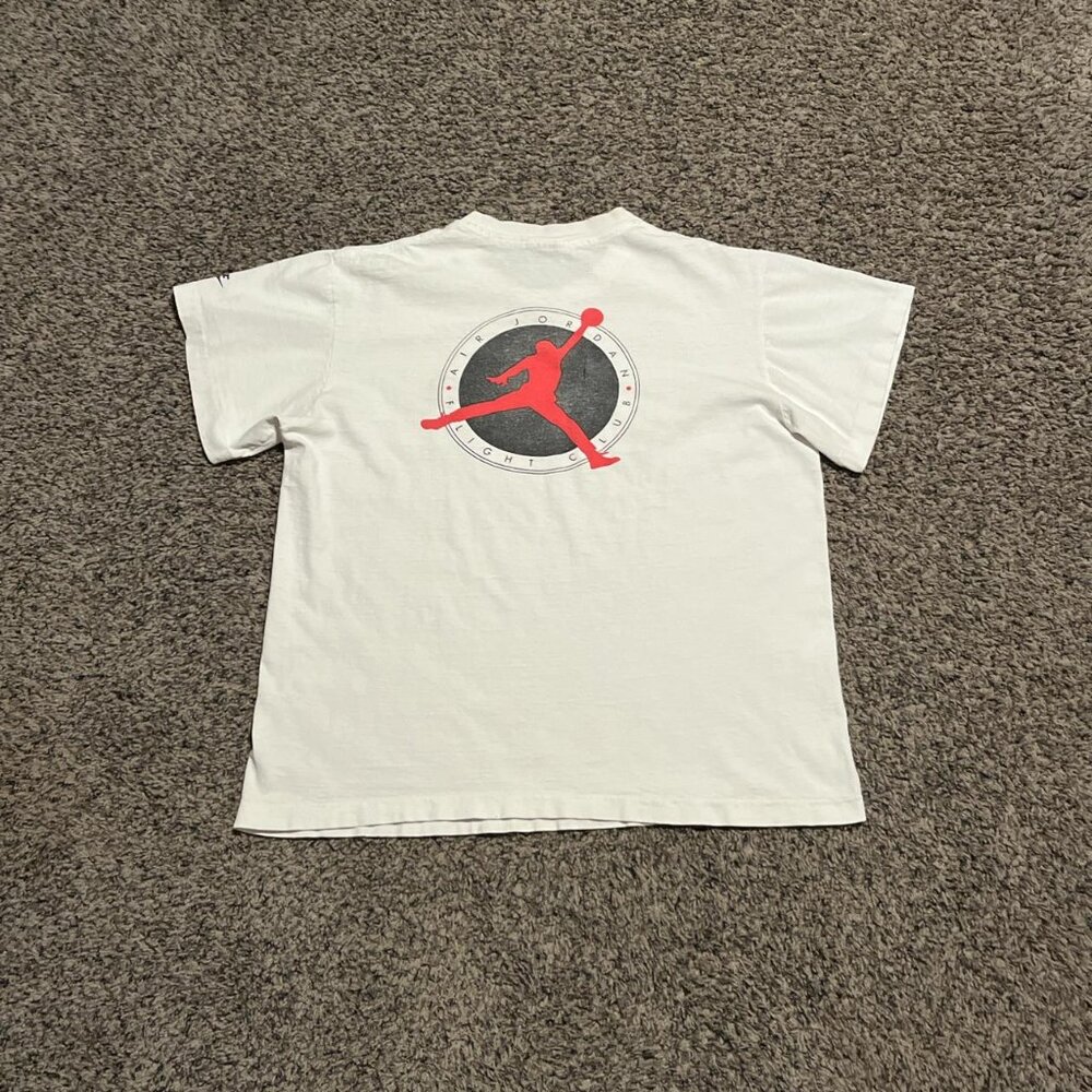 Vintage 90s Nike Air Jordan Flight Club White Tee